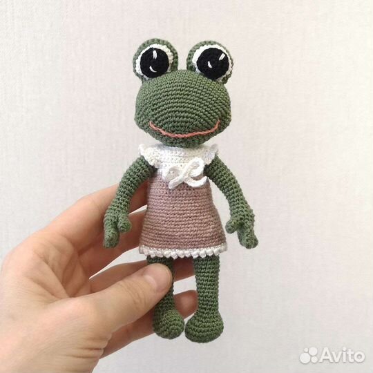 Игрушка мягкая Лягушка