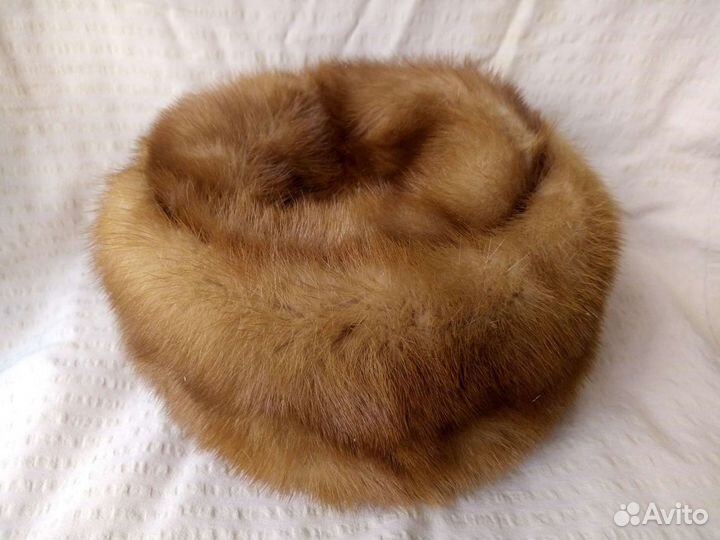 Норковая шапка женская