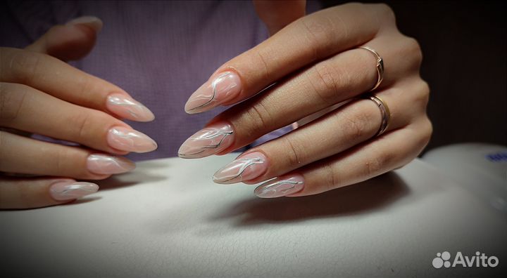Наращивание ногтей, Электросталь, маникюр
