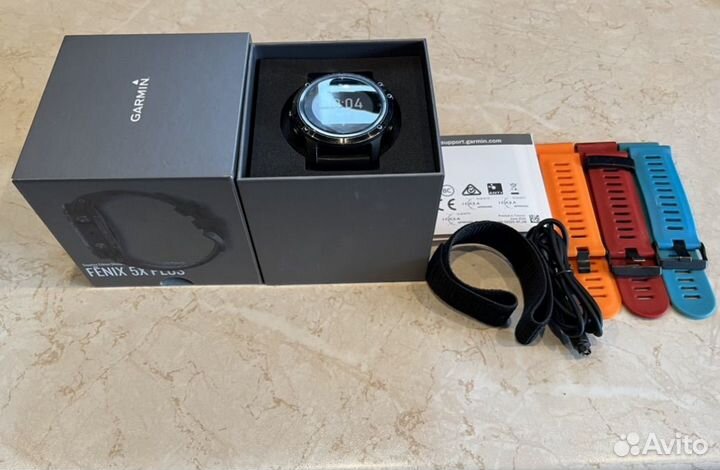 Часы Garmin fenix 5x plus sapphire