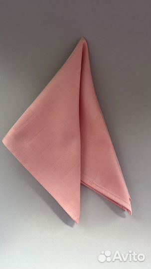 Салфетка пудрово-розовая 77 шт