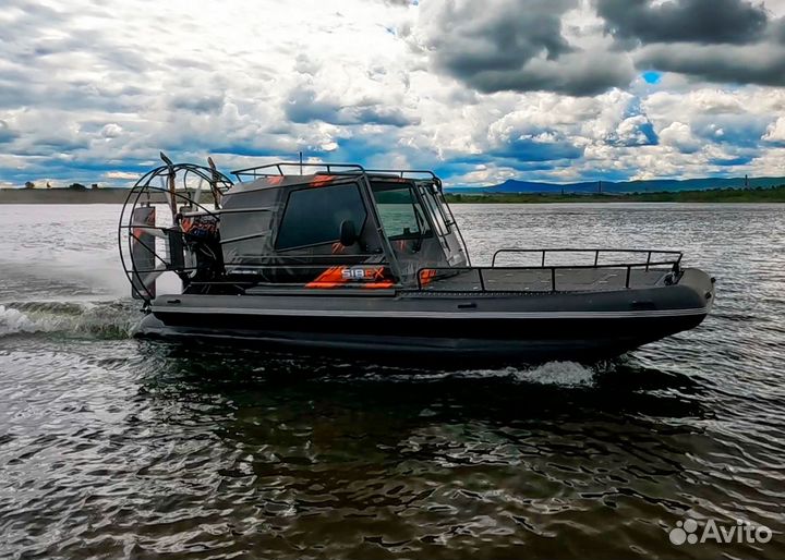 Аэролодка SibEX 600 Magnum с кабиной 600+ л.с