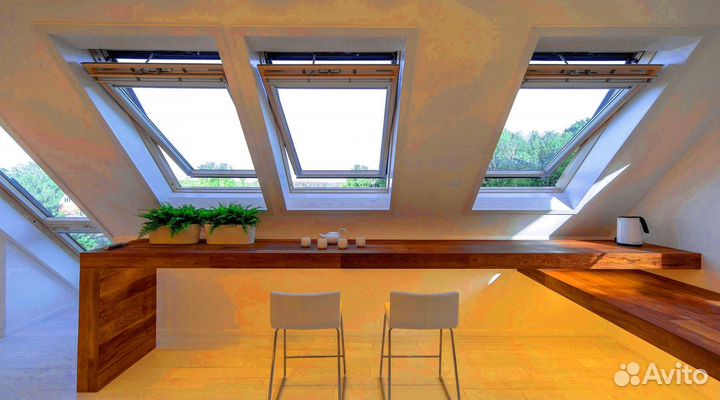 Мансардное окно Veluxe