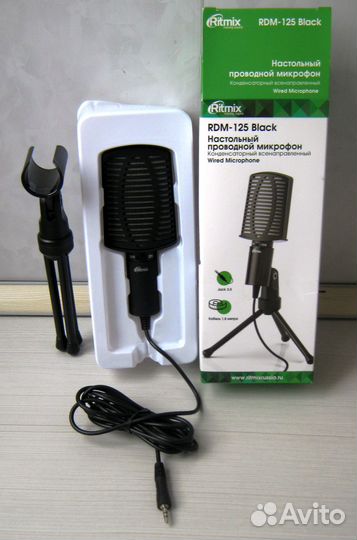 Микрофон Ritmix RDM-125