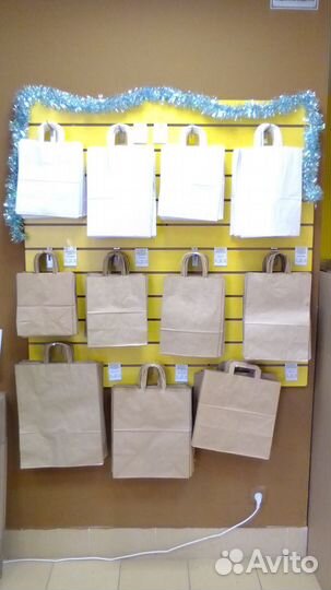 Пакеты бумажные крафт в Екатеринбурге (Уралмаш)