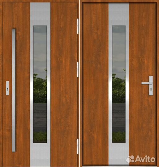 Уличная входная дверь с терморазрывом T6056