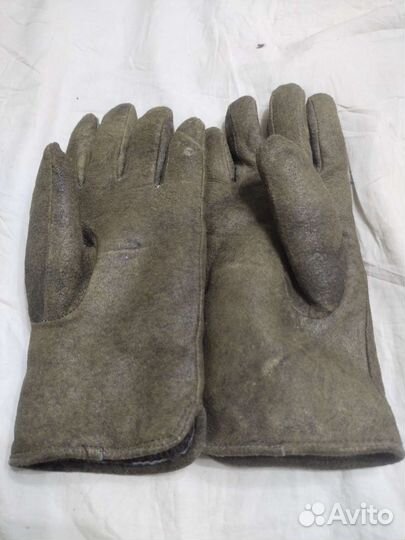 Перчатки женские замшевые
