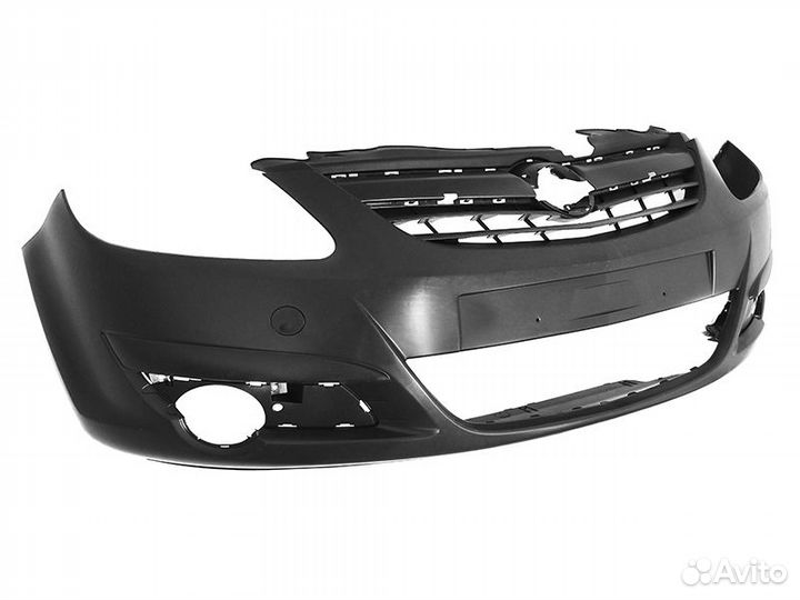 Бампер Opel Corsa D 06- передний