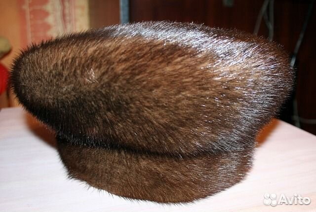 Норковый берет р-р 56-58