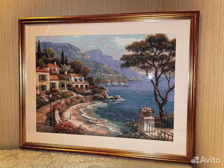 Картина вышитая крестиком