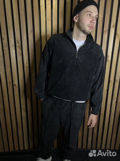 Спортивный костюм двойка черный