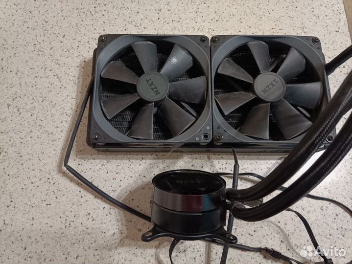 Водяное охлаждение nzxt