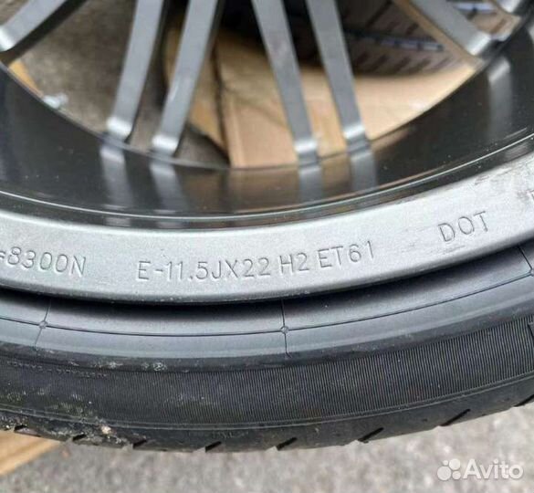 Диски кованые Porsche Cayenne r22 оригинал