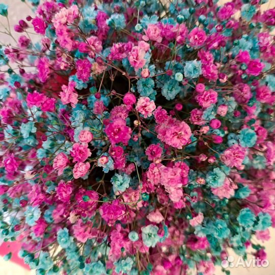 Гипсофила в шляпной коробке