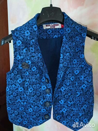 Рубашка и жилет для мальчика