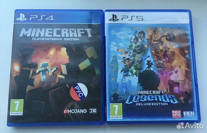 Майнкрафт на пс 4 пс5