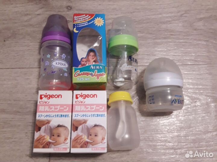 Пустышки Love Buddy Bear. Бутылочки для кормления