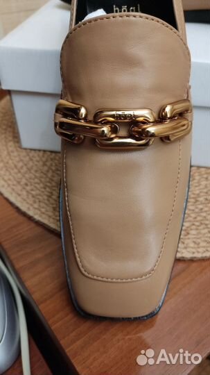 Лоферы женские кожаные Р 38 hogl