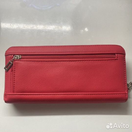 Кошелек guess женский, новый, красный