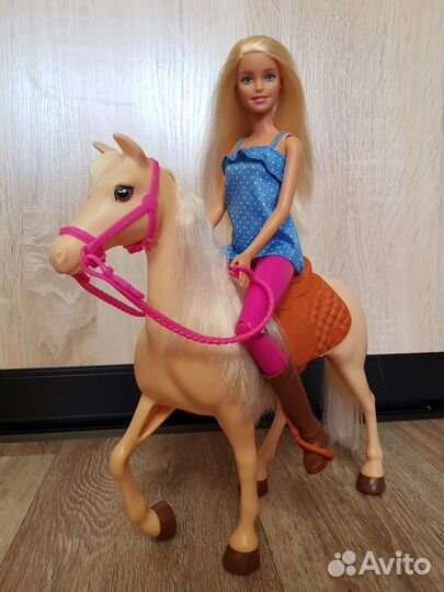 Barbie с лошадью