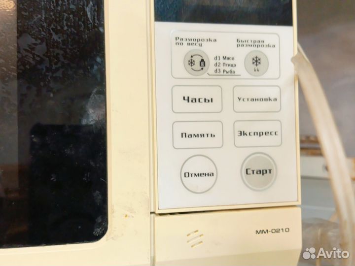 Свч микроволновая печь на запчасти