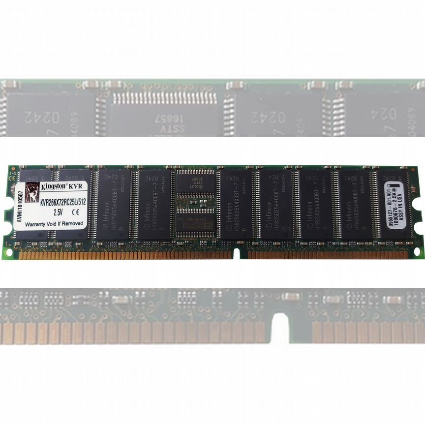 [KVR266X72RC25L/512] Оперативная Память Kingston Kvr266x72rc25l/512