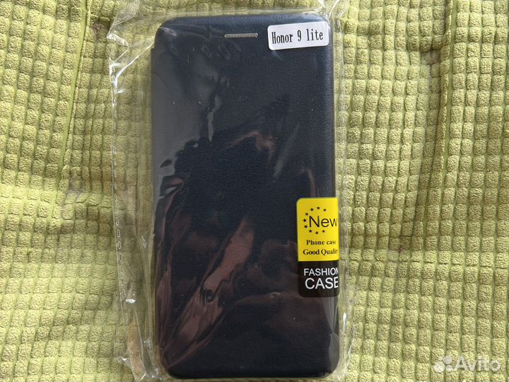 Чехол книжка на honor 9 lite новый