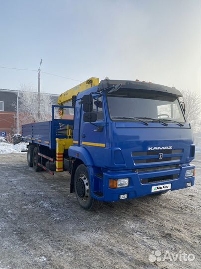 КАМАЗ 65117 с КМУ, 2013