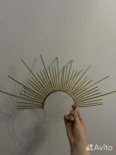 Новогодняя карнавальная корона принцесса