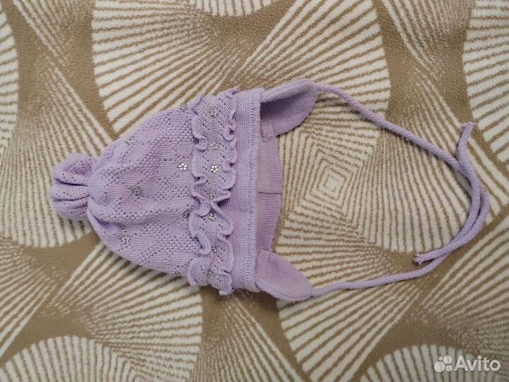 Шапка осень для девочки, р. 55