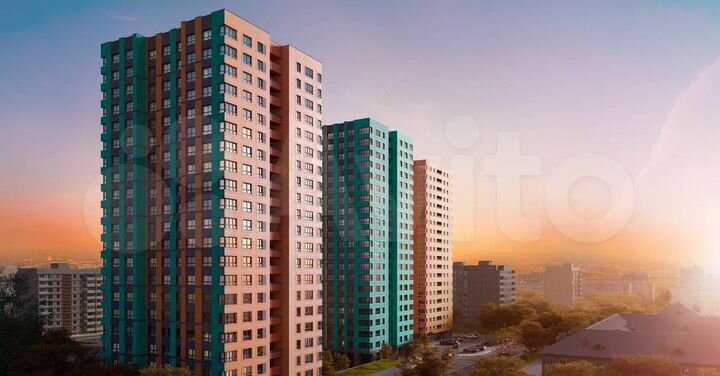 1-к. квартира, 18,6 м², 21/21 эт.