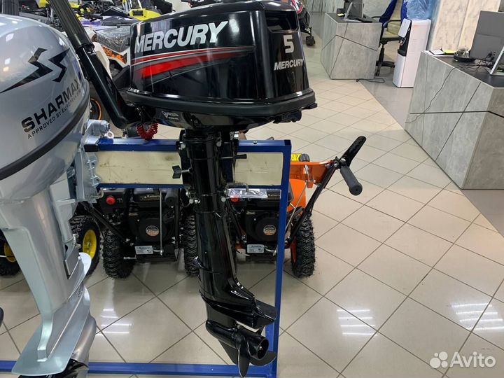 2-х тактный лодочный мотор Mercury (Меркури) 5 вит