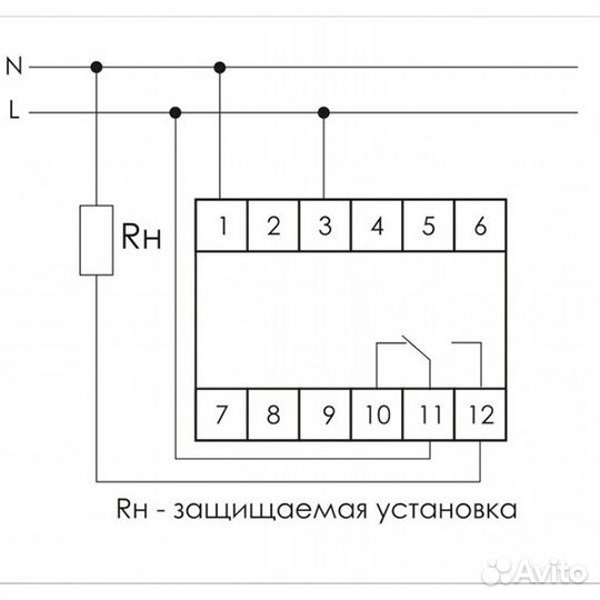 Реле времени PCR-513 0.1с - 24дн., 8А, 1NO/NC, задержка включения