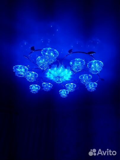 Люстра потолочная бу