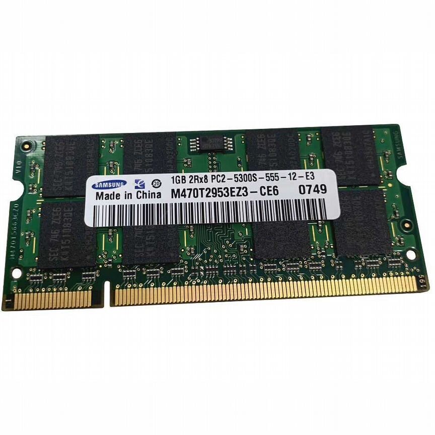 [M470T2953EZ3-CE6] Оперативная Память Samsung 1gb M470t2953ez3-Ce6