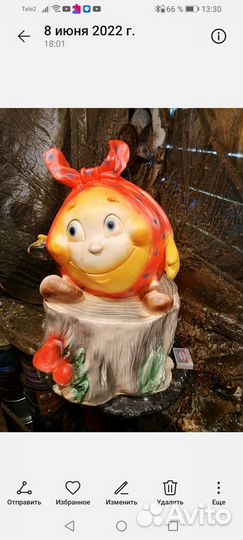 Садовые фигуры из гипса волк