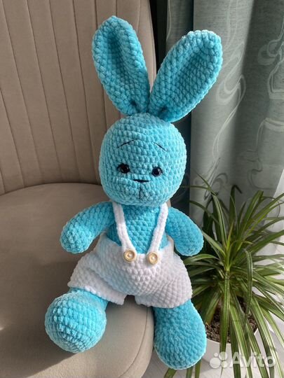 Мягкая игрушка Вязаный заяц