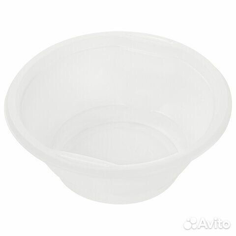 Тарелки суповые одноразовые, 50 шт