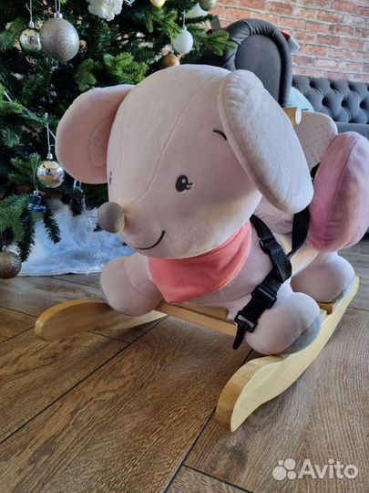 Игрушка качалка мышка nattou