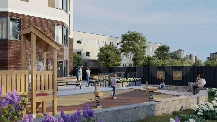 2-к. квартира, 43,3 м², 3/10 эт.