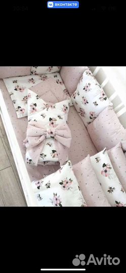 Бортики в кроватку