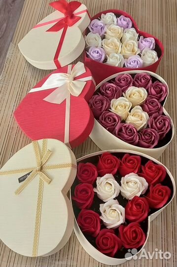 Букет из мыльныхроз