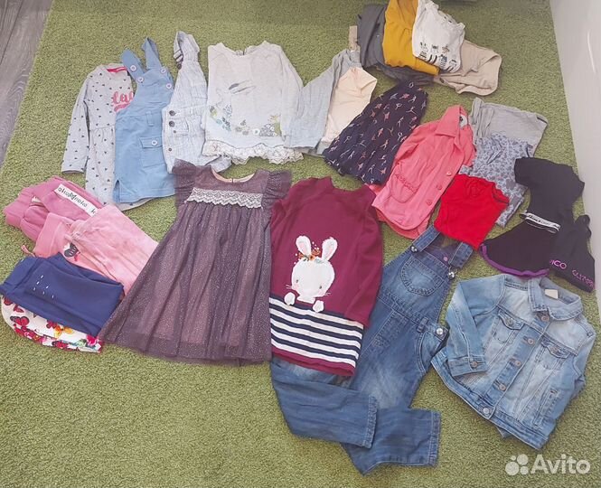 Одежда для девочки пакетом 98-104см