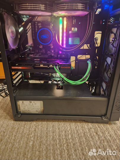 Игровой пк ryzen 5 5600x/rx 7600