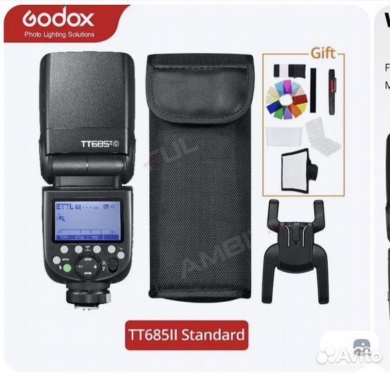 Вспышка godox для canon