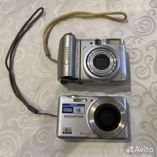 Фотоаппарат canon pc 1264 olympus vg-110