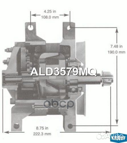 Генератор ALD3579MQ ALD3579MQ Krauf