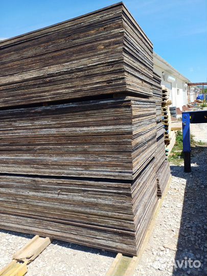 Ламинированная фанера 18 мм бу