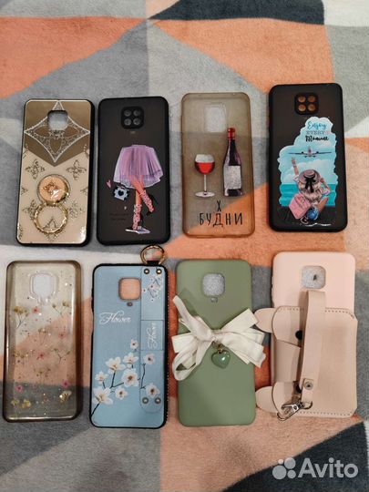 Чехлы на Xiaomi redmi note 9 pro