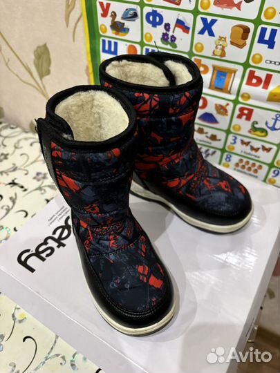 Зимние дутики детские